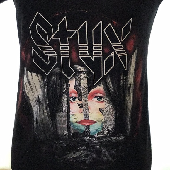 STYX The Grand Illusion Album Rock Tour T- Shirt - Picture 2 of 5